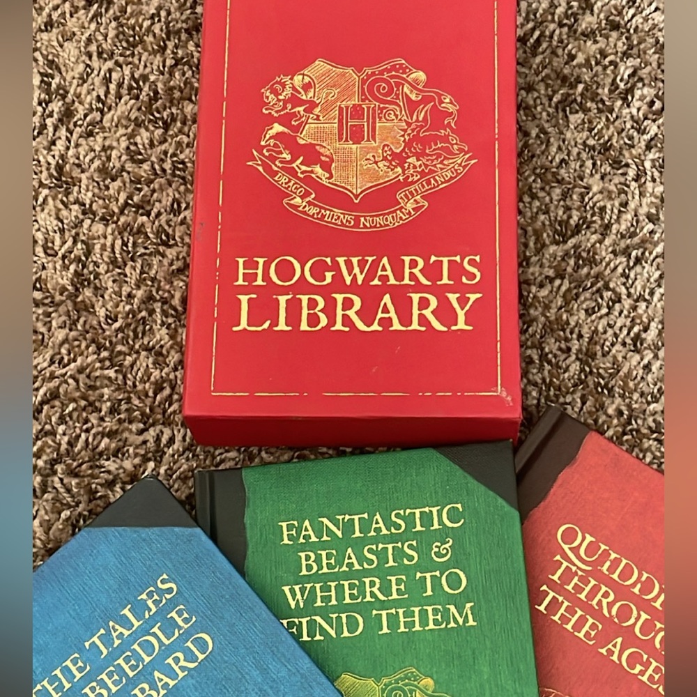 Hogwarts Library 3 books collection